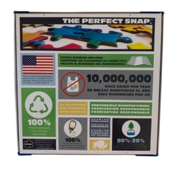 RESERVED BUFFALO Jigsaw Puzzle Dusk at the Harbor 1000 Piece Dominic Davison - Picture 5 of 12